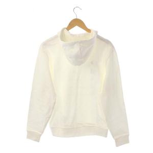 PRADA ロゴパーカー スウェット 長袖 プルオーバー XS ホワイト