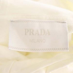 PRADA ロゴパーカー スウェット 長袖 プルオーバー XS ホワイト