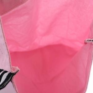 BORDERS at BALCONY DAILY COTTON BAG トートバッグ 桃 ピンク 黒 ブラック 白 ホワイト