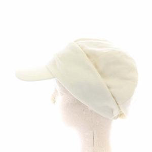 BORDERS at BALCONY キャスケット ウール 白 アイボリー