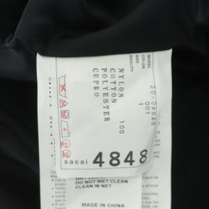sacai Fabric Combo MA-1 ブルゾン ニット切替 ジップアップ 1 黒