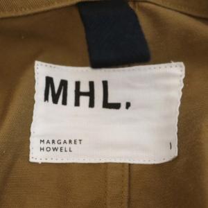 MARGARET HOWELL 21SS WASHED COTTON DRILL ウォッシュドコットン ドリル ラグランジャケット アシンメトリーカラー 1