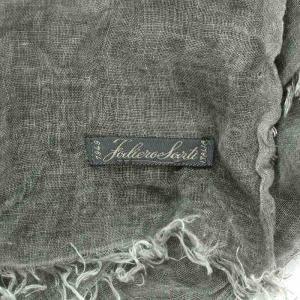 Faliero Sarti ストール フリンジ グレー