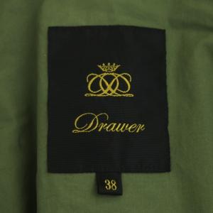 Drawer サーフバイオテーラードカラージャケット ブルゾン 38 カーキ