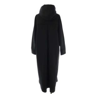 ADORE 21SS スーパーライトボンディングワンピース ロング サイドファスナー 38 ブラック