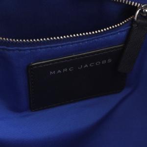 MARC JACOBS LOGO SHOPPER トートバッグ レザー 紺 ネイビー
