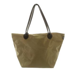 Hervé Chapelier トートバッグ 舟形 ナイロン カーキ 茶 ブラウン SH