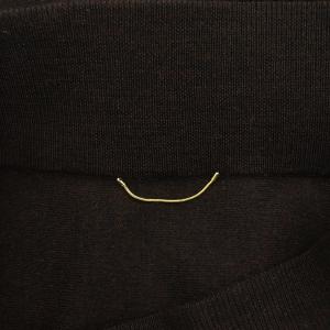 Deuxieme Classe フレアースカート ニット ロング Aライン 茶 ブラウン