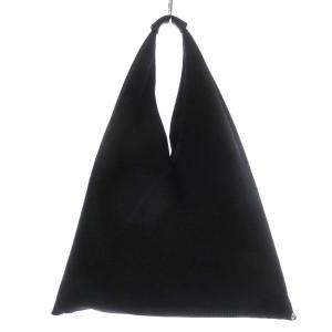 Martin Margiela MM6 メゾンマルジェラ 21SS ジャパニーズトートバッグ メッシュ トライアングル 黒 ブラック