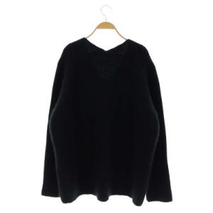 EVERYDAY I LIKE 20AW COZY Vネックニット セーター 長袖 プルオーバー 黒 ブラック