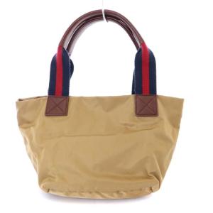 Orobianco トートバッグ ハンドバッグ ナイロン 茶 ブラウン