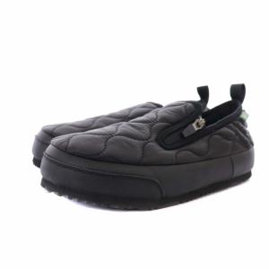 Danner オレゴン スリップ OREGON SLIP スリッポン シューズ キルティング ファスナー付き 24cm 黒 ブラック D825001