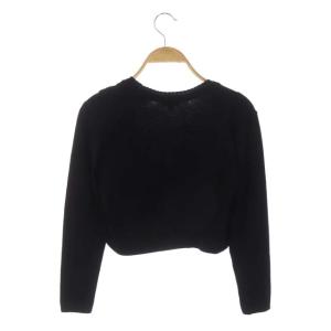 TOCCA ボレロ ニット 長袖 ショート M 黒 ブラック