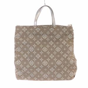 russet ハンドバッグ ショルダーバッグ キャンバス 2WAY 茶 ライトブラウン 白 ホワイト 水色 ブルー