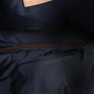 russet ハンドショルダーバッグ 2WAY ナイロン×レザー 黒 ブラック 濃紺 ネイビー 白 ホワイト