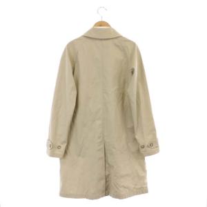 MACKINTOSH ロロピアーナ ステンカラーコート スプリングコート ロング コットン 34 ライトベージュ