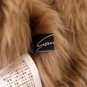 STUNNING LURE ムートンコート アウター ロング 羊革 ファー 36 ベージュ