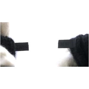 L'Appartement 帽子 ニットキャップ ニット帽 黒 ブラック