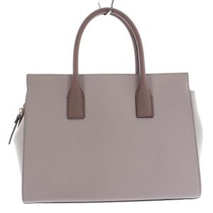 kate spade new york ハンドバッグ レザー トートバッグ ロゴ ピンクべージュ
