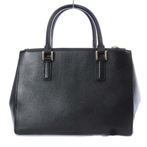 ANYA HINDMARCH ハンドバッグ 2way タッセル レザー ブラック
