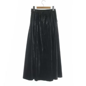 Ameri VINTAGE アメリ AMERI IRREGULAR FLARE LEATHER SKIRT イレギュラーフレア フェイクレザースカート