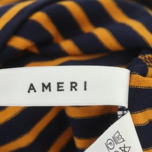Ameri VINTAGE アメリ AMERI 22SS OVER BORDER TOP オーバーボーダートップス カットソー プルオーバー ノースリーブ