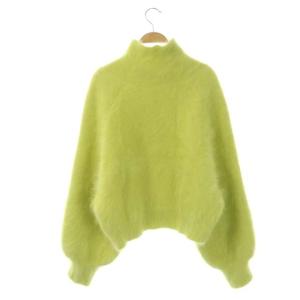 Ameri VINTAGE アメリ AMERI 21AW Popping color Angora knit ポッピングカラーアンゴラニット セーター