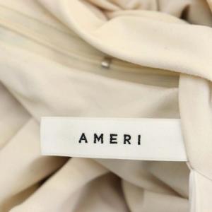 Ameri VINTAGE 20SS CHIARA MODEST FLARE SKIRT フレア スカート ロング バラ柄 M ベージュ 黒 赤