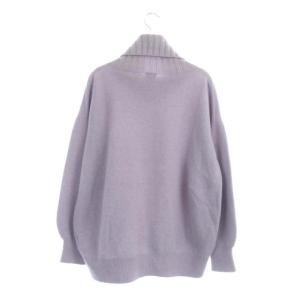 Spick&Span 19AW カシミヤウールタートルプルオーバー ニット セーター 長袖 ラベンダー