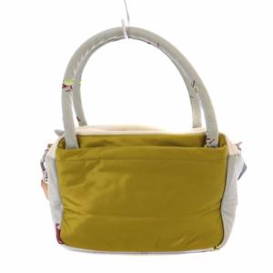 russet ショルダーバッグ ハンドバッグ 馬柄 2WAY 緑 グリーン 水色 ブルー 白 ホワイト