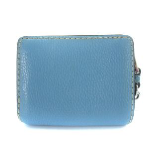 MARC JACOBS 財布 二つ折り レザー 水色