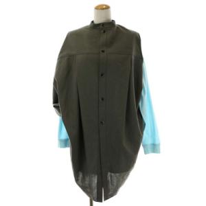 22AW 2点セット ハイツイストWO SHIRT×カットPULLOVER アシンメトリー 38