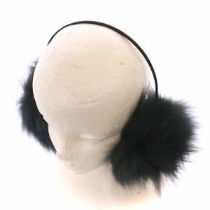 イヤーマフ 耳あて 緑 グリーン