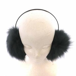 BARNEYS NEW YORK イヤーマフ 耳あて 緑 グリーン