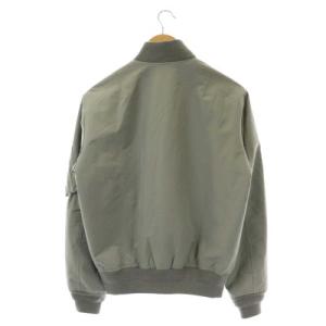 N.HOOLYWOOD エヌハリウッド MA-1 ナイロンブルゾン ジャケット 中綿 ジップアップ 38 グレー