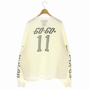 REMI RELIEF アパルトモン取り扱い 22AW Graphic L/S T-SH Tシャツ カットソー プルオーバー 長袖 ロゴ F 白 ホワイト
