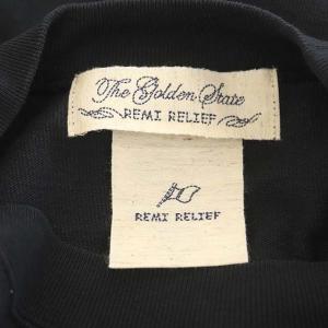 REMI RELIEF 22AW Graphic L/S T-SH Tシャツ カットソー クルーネック 長袖 プルオーバー バックロゴプリント F