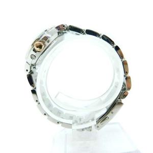 CASIO SHEEN 腕時計 アナログ 電波ソーラー デイト 3針 カレンダー シルバー色 ピンク