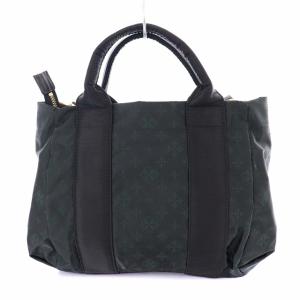 russet ハンドバッグ ショルダーバッグ ナイロン 2WAY 黒 ブラック 緑 グリーン