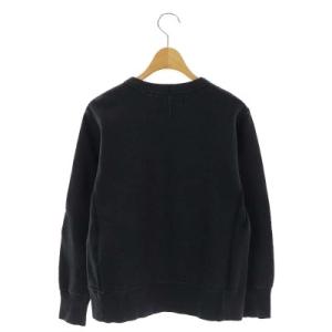 AMERICANA AMEY 裏起毛 スウェット プルオーバー トレーナー M 黒 白 ブラック ホワイト