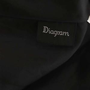 Diagram GRACE CONTINENTAL 22SS ランダムボタニカル柄 フレアスカート ロング ギャザー 花柄 36 黒 マルチカラー