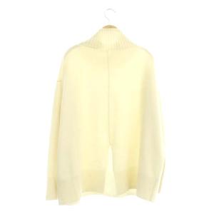 Diagram GRACE CONTINENTAL 21AW リラクシーニット セーター 長袖 ハイネック 36 アイボリー
