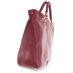 MARC by MARC JACOBS ショルダーバッグ ハンドバッグ 2way レザー ロゴ ボルドー