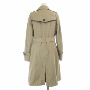 Leilian ライナー付きトレンチコート ロング ベルト付き 7 ベージュ