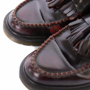 Dr.Martens ローファー シューズ ローヒール ラウンドトゥ レザー UK8 27cm 茶 ブラウン