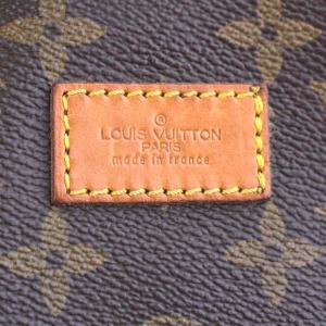 LOUIS VUITTON M42256 ヴィンテージ モノグラム ソミュール30 ショルダーバッグ 斜め掛け ブラウン 