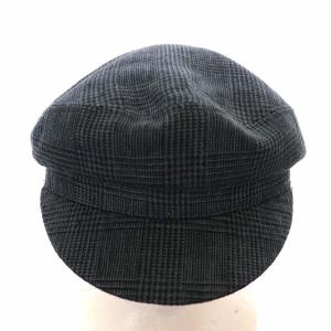 ISABEL MARANT ETOILE 帽子 キャスケット チェック リネン 深緑 グリーン