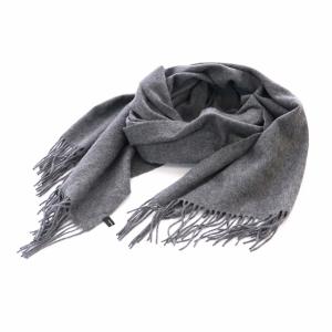 ストール マフラー 羽織 フリンジ 灰 グレー