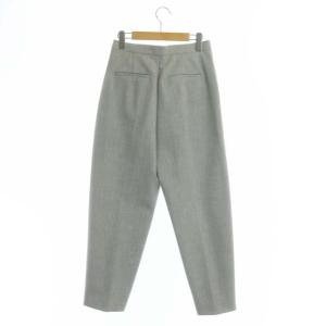 ENFOLD タッククロップドパンツ テーパードパンツ 38 グレー