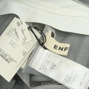 ENFOLD タッククロップドパンツ テーパードパンツ 38 グレー